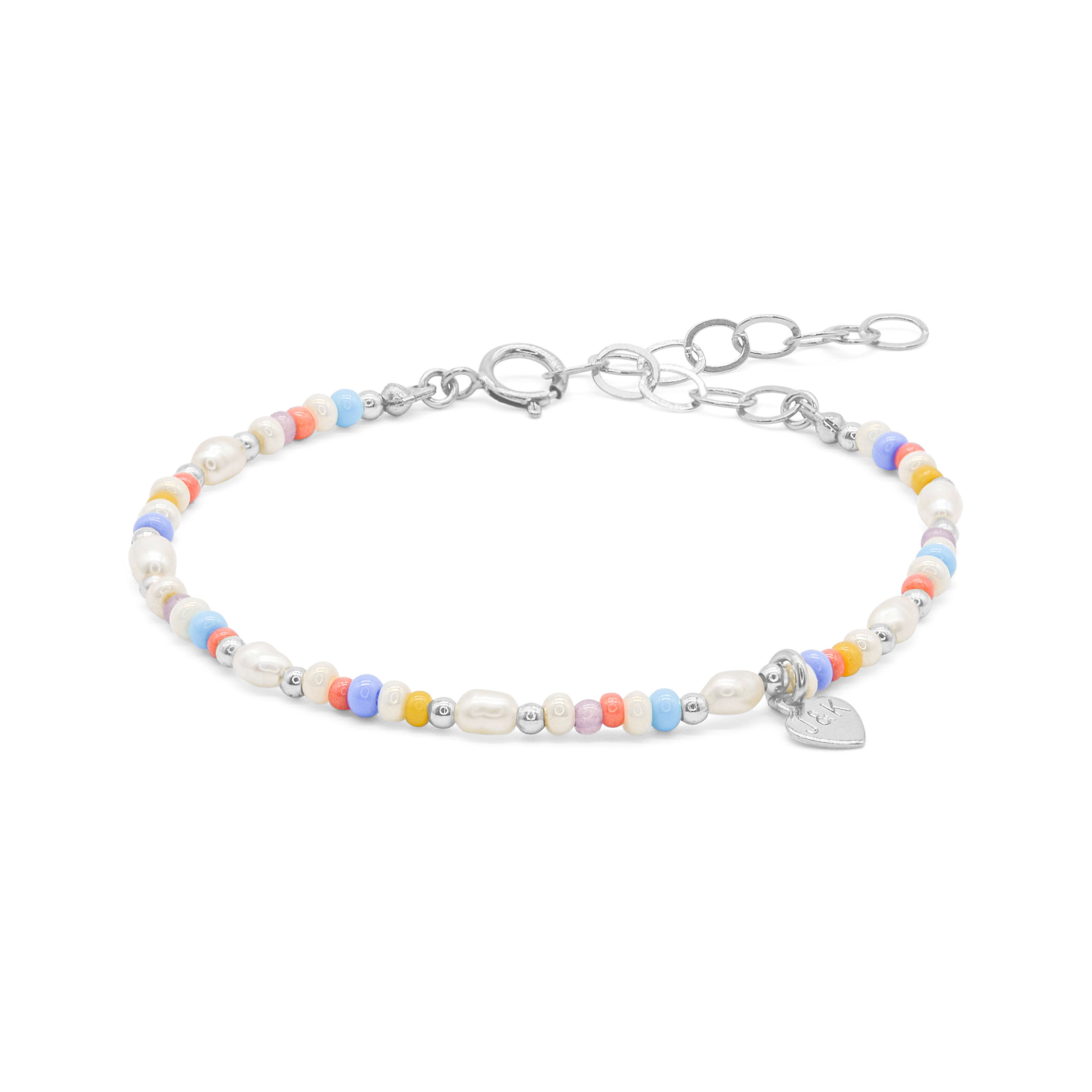 Buntes Perlenarmband
