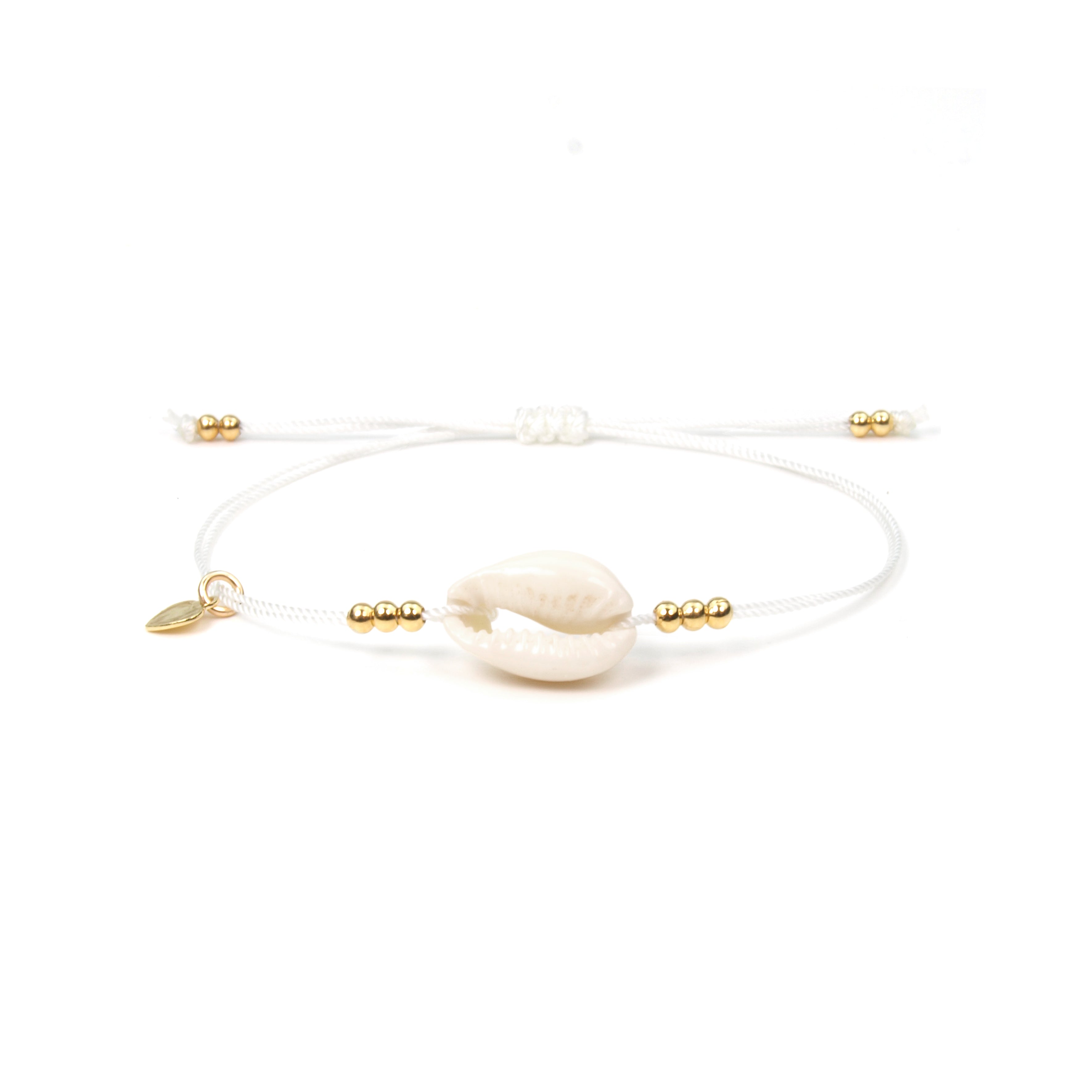 Armband weiße Kauri
