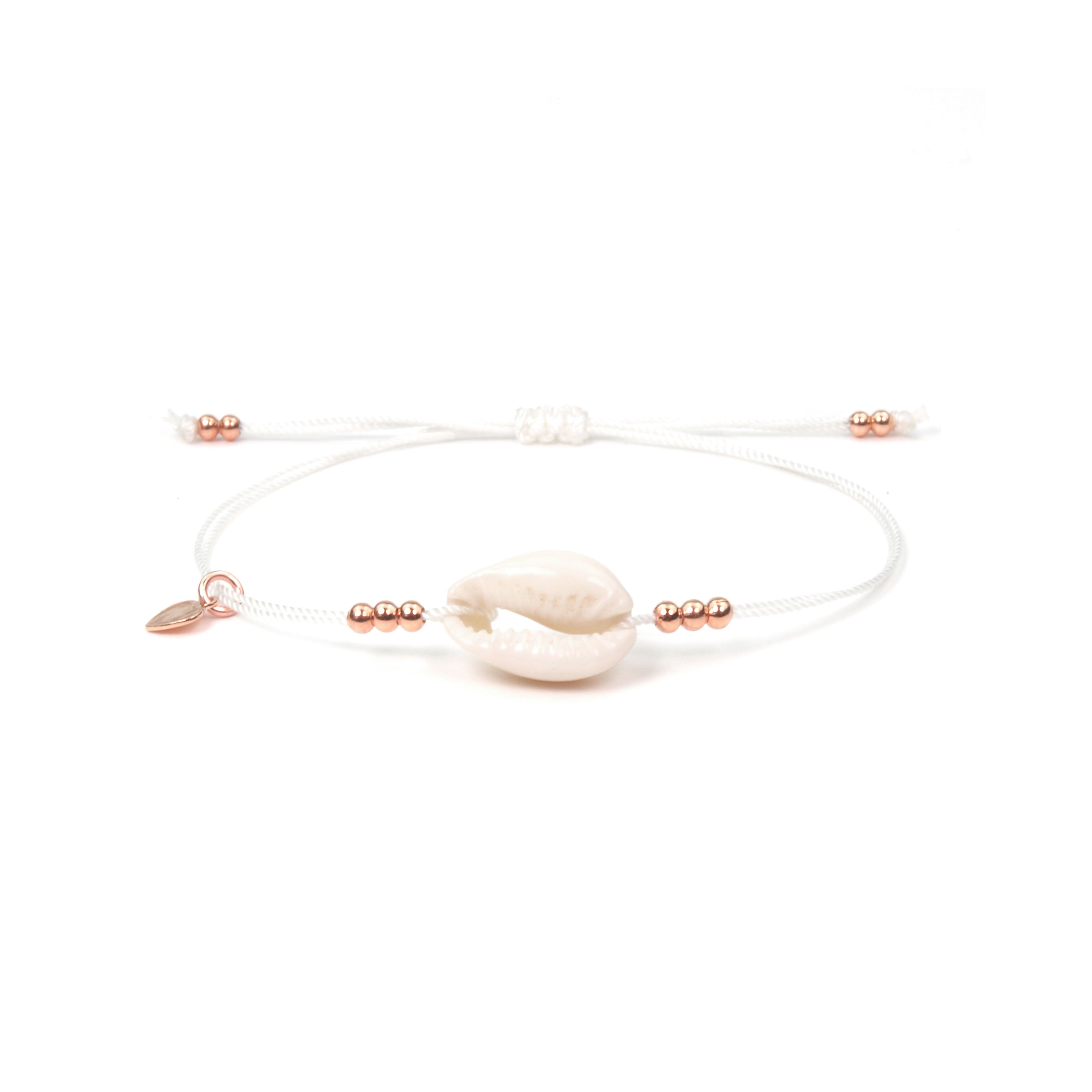 Armband weiße Kauri
