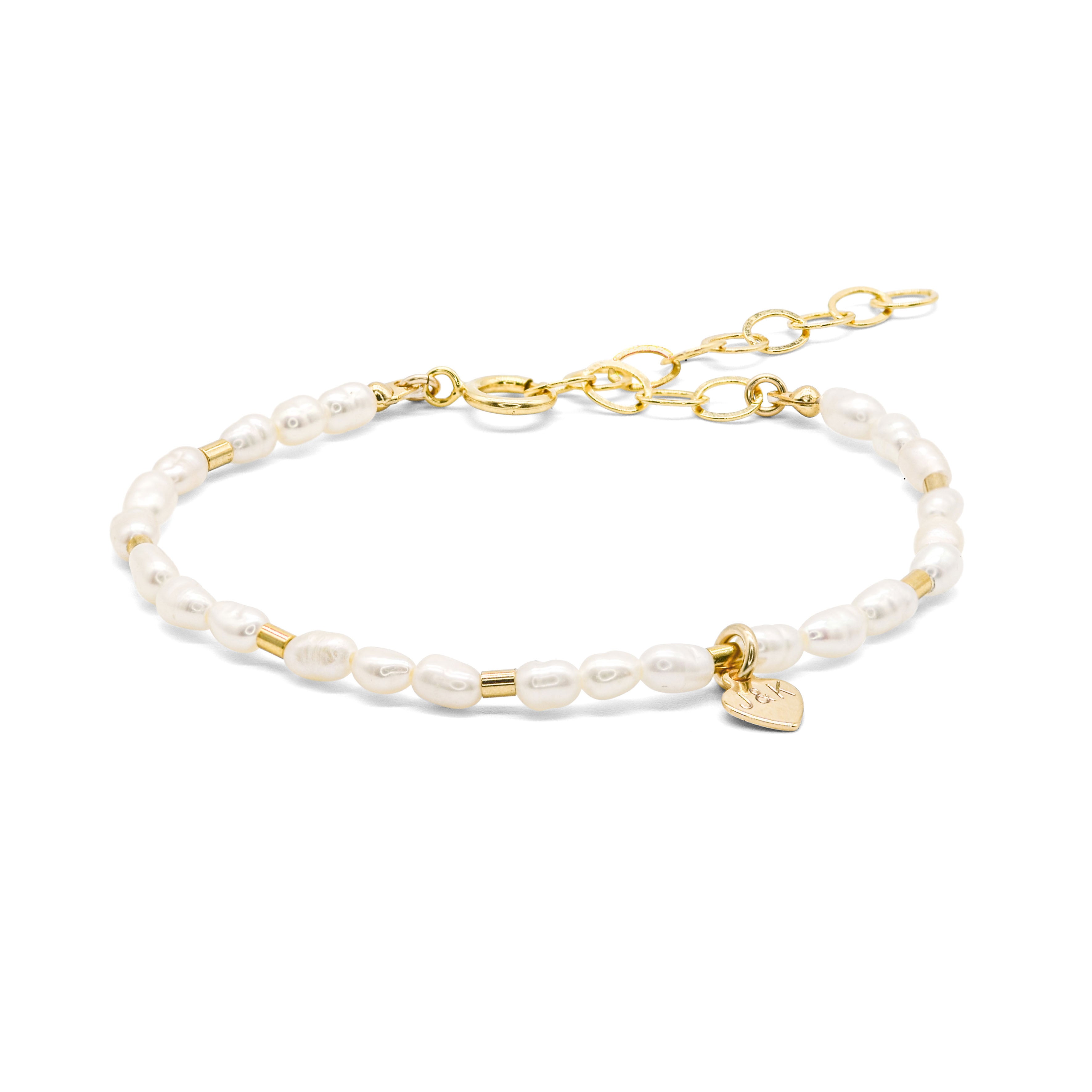 Armband Süßwasserperlen & Tubes