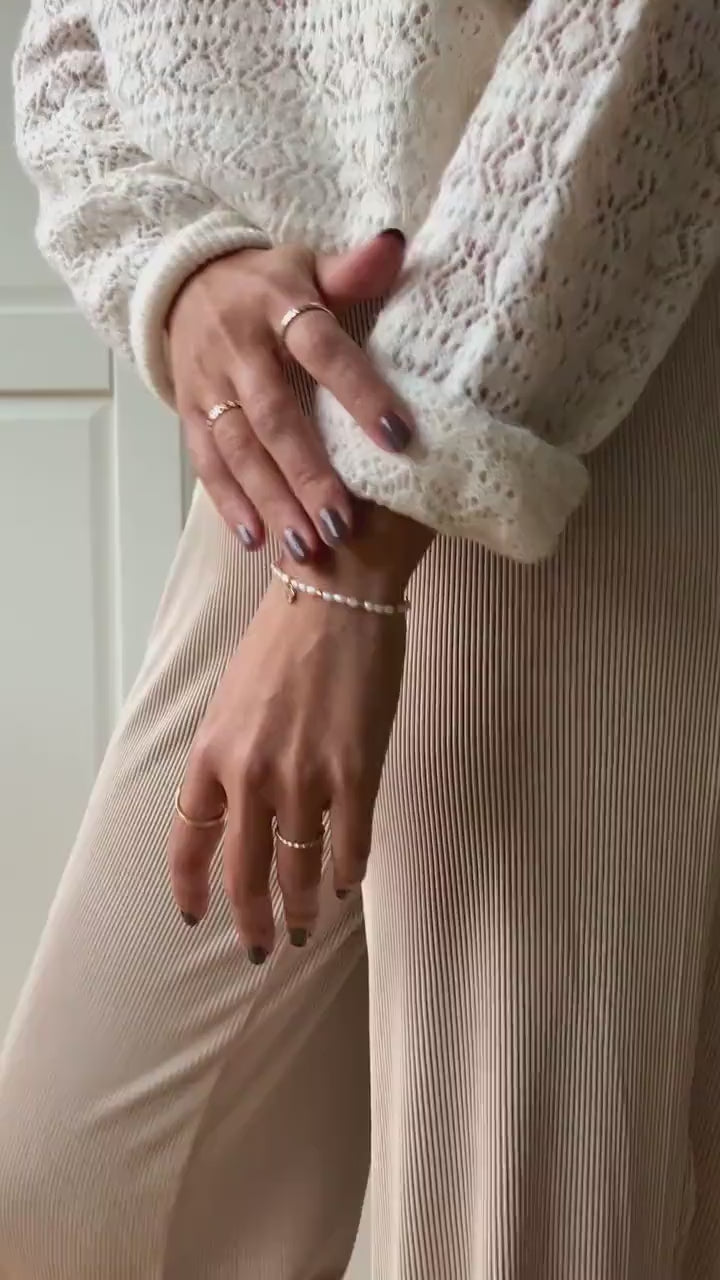 Beaded Bracelet Personalized | Valentine's Day Gift for Women | Bridal Jewelry | Vevique Jewelry