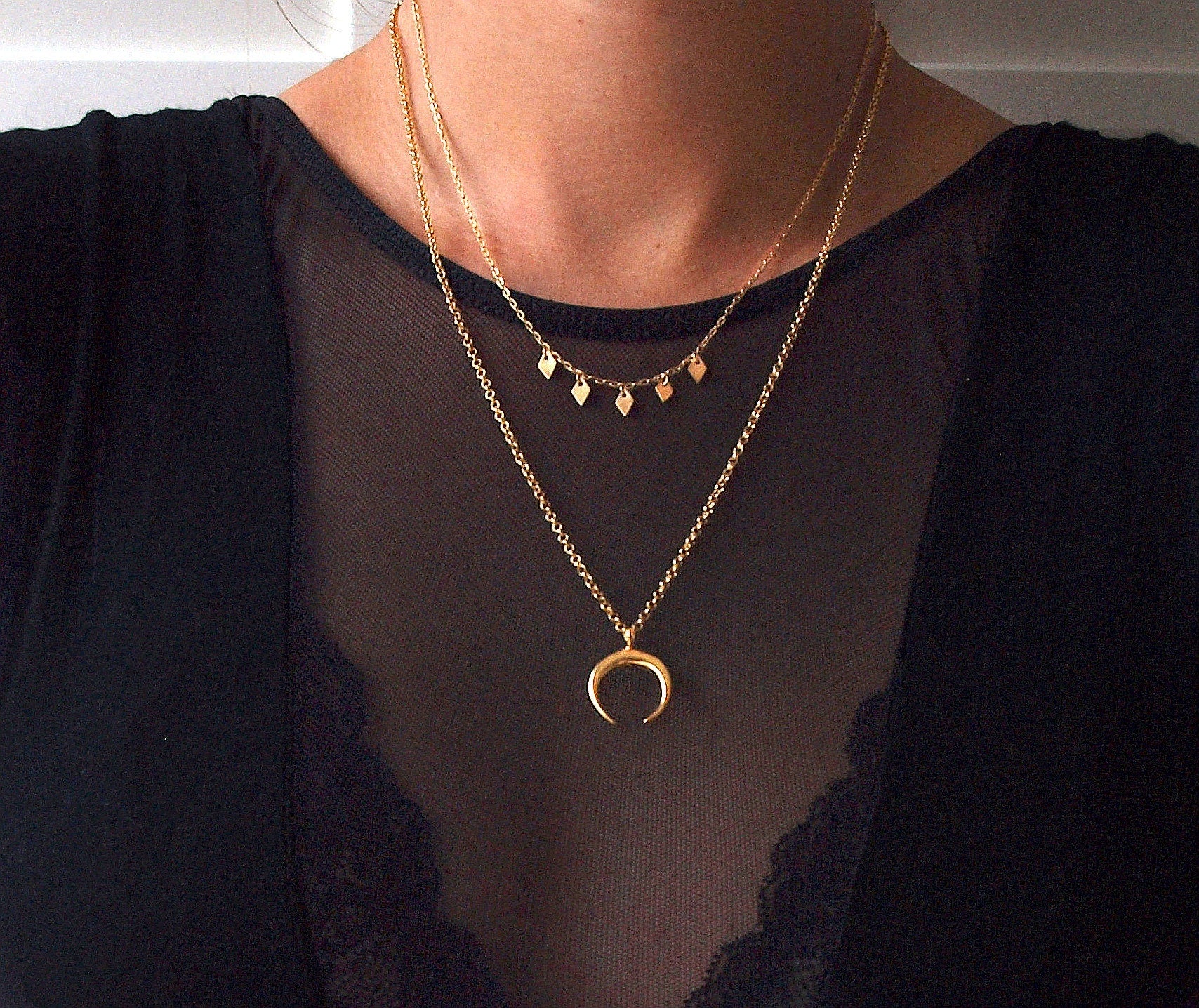 Kette Tiny Diamonds