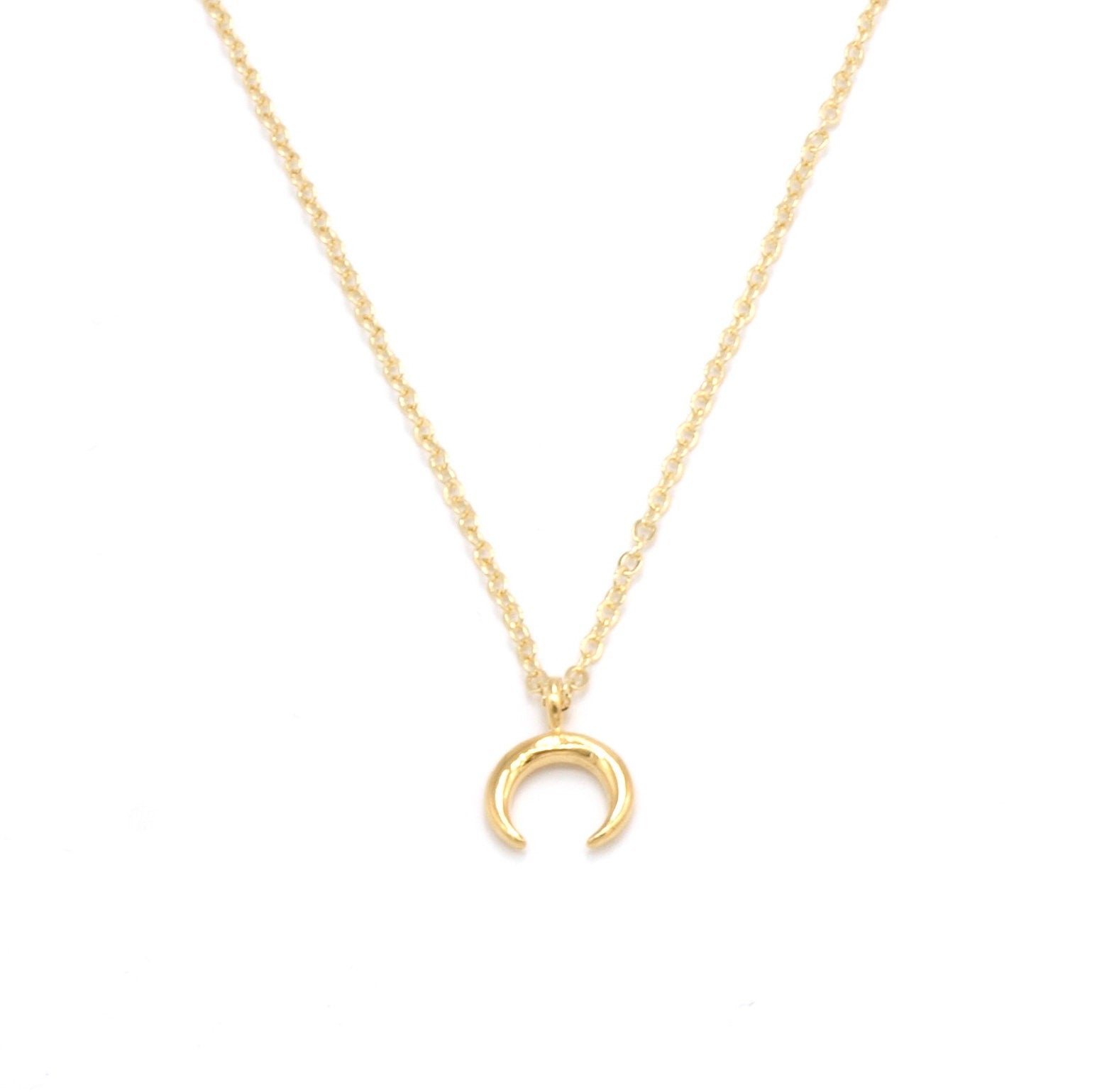 Kette Tiny Crescent Moon