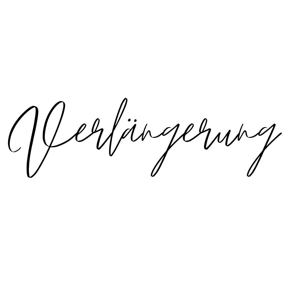 Verlängerung / Kürzung