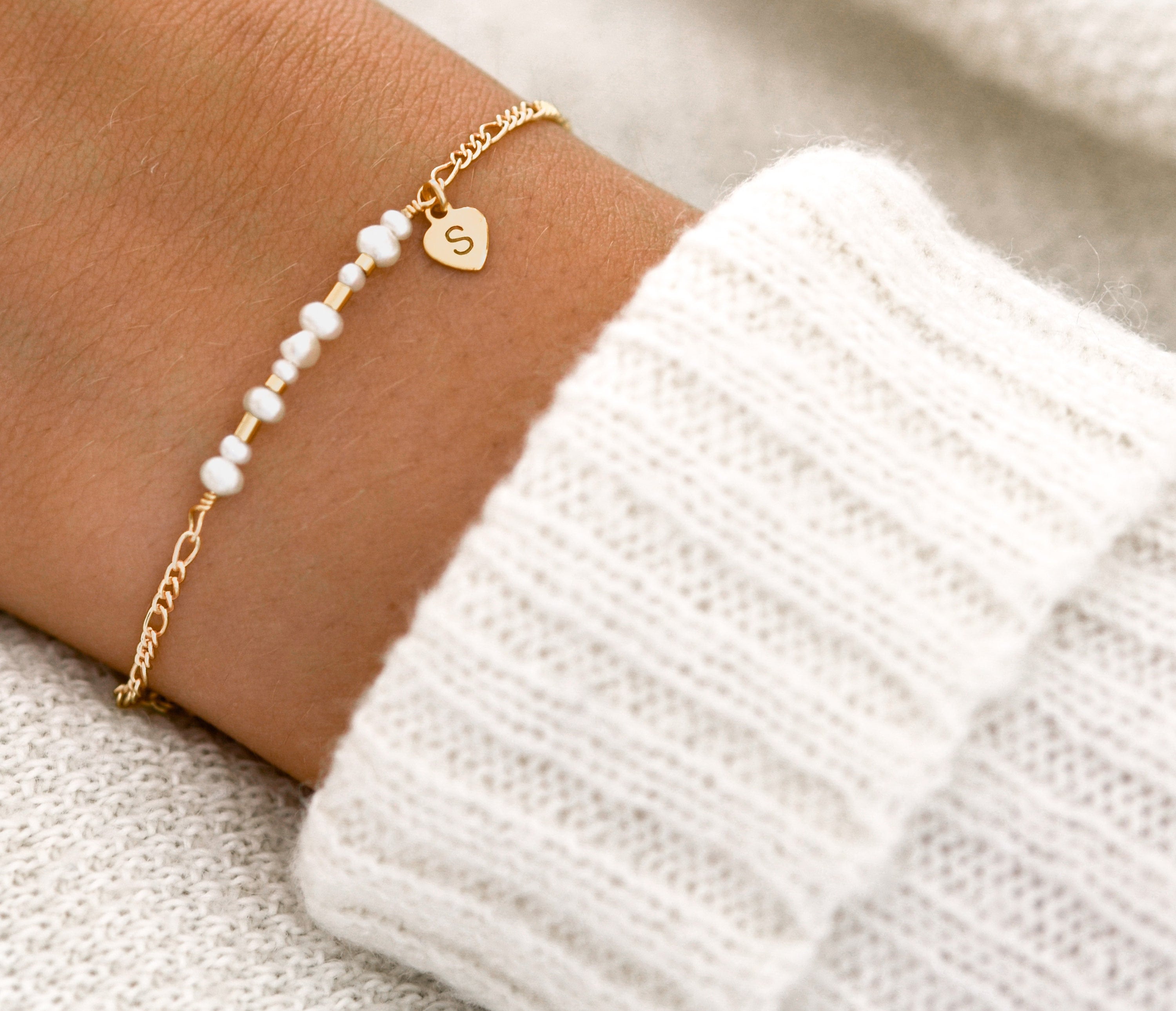 Bracelet personalized with pearls | Christmas presents | Gift maid of honor