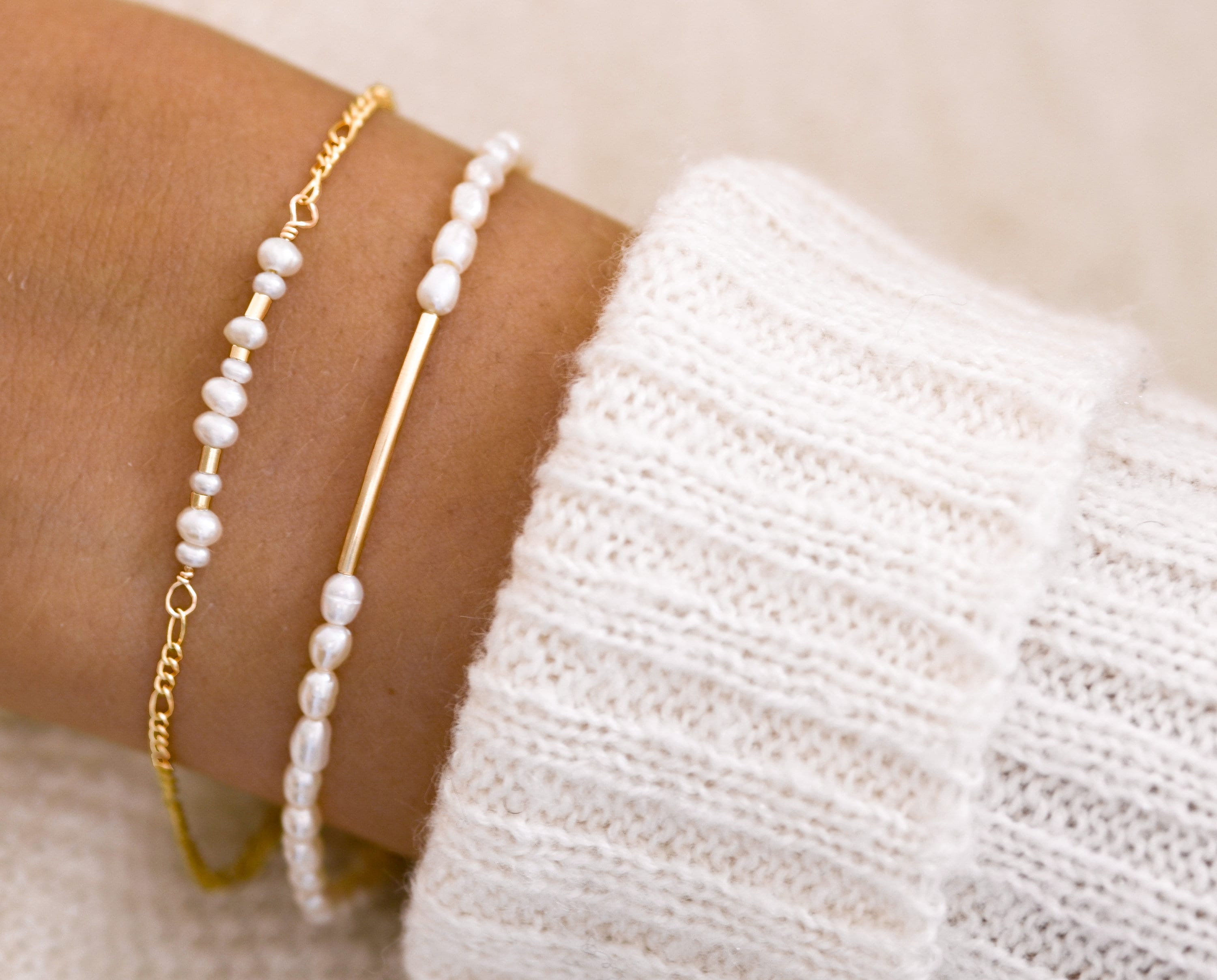 Bracelet personalized with pearls | Christmas presents | Gift maid of honor