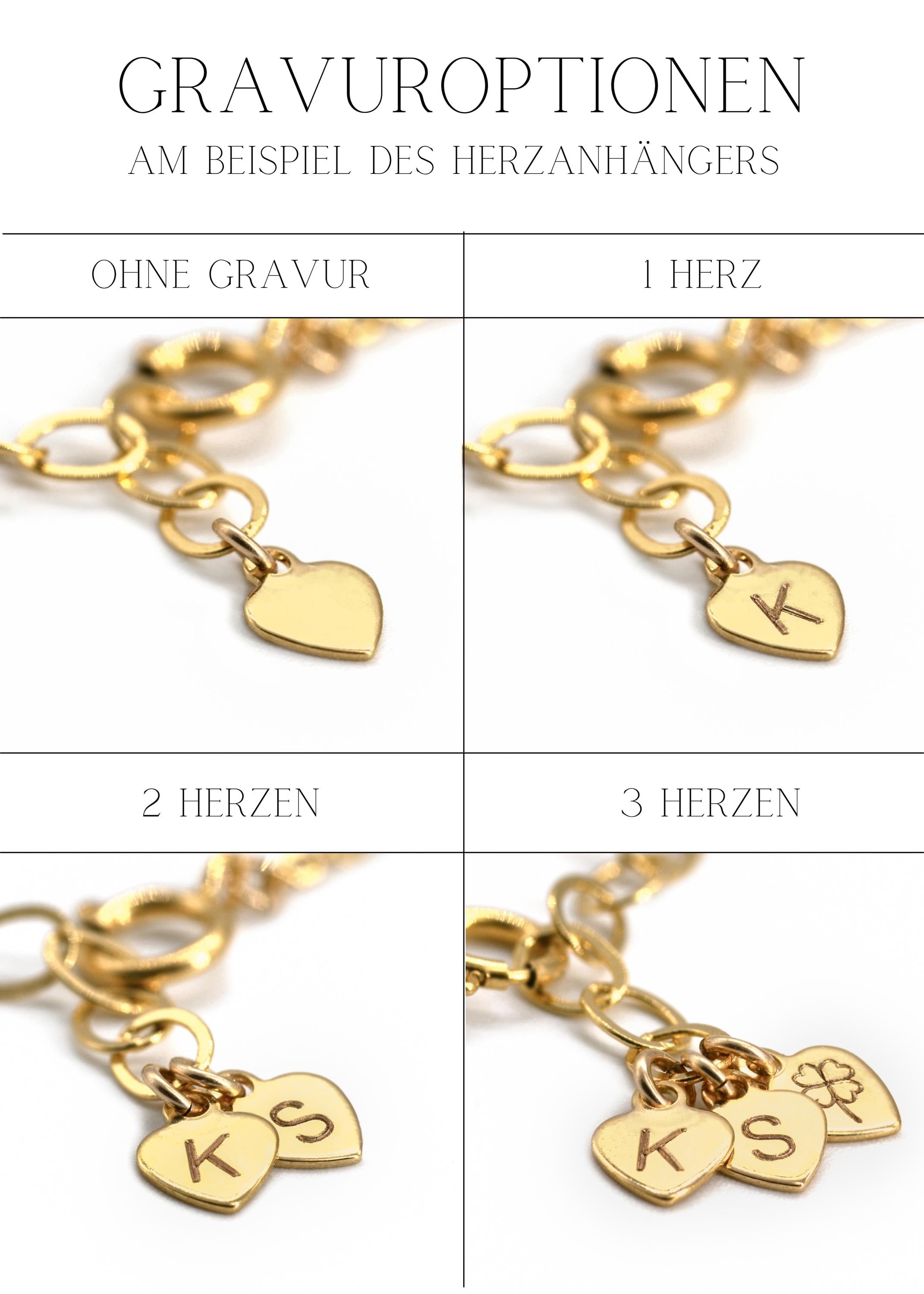 Unregelmäßiges Perlenarmband für Bräute mit optionaler Gravur