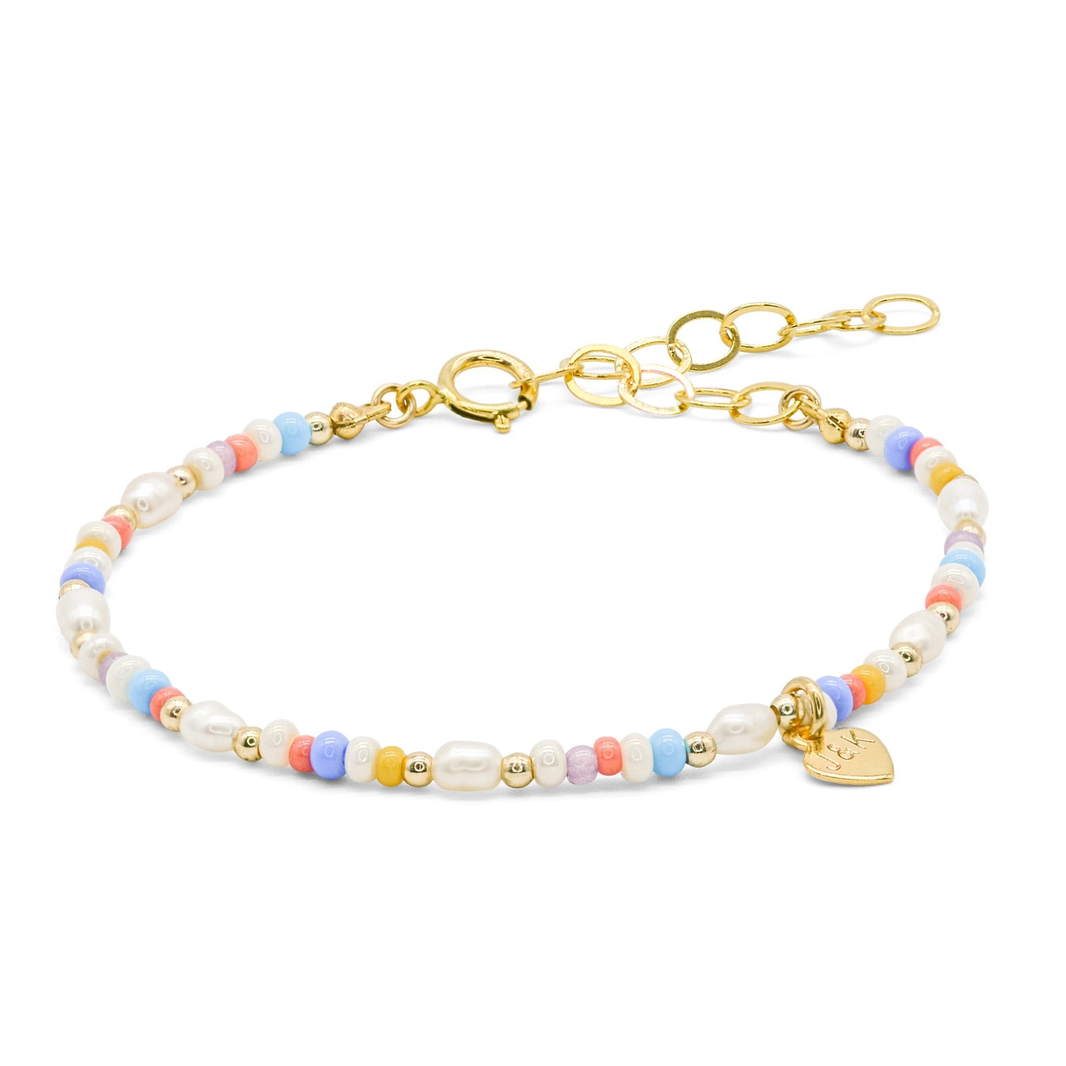 Colorful beaded bracelet